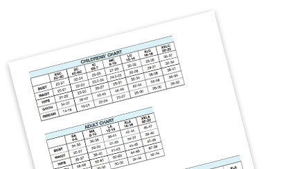 Buy Costumes Size Chart